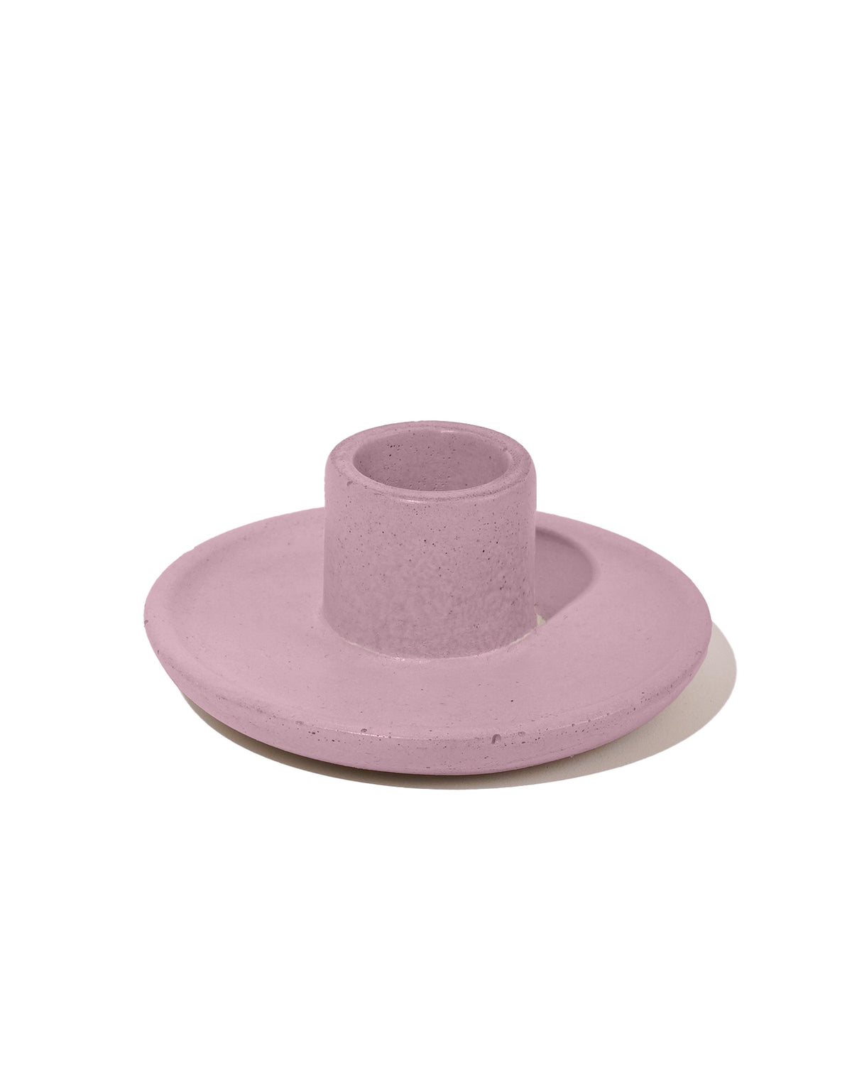 Mesa Concrete Candlestick - Lilac