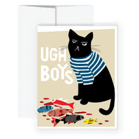 Greeting Card - Ugh Boys