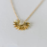 Alys Dainty Starburst Necklace - 18k Gold filled Non-Tarnish