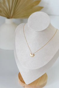 Alys Dainty Starburst Necklace - 18k Gold filled Non-Tarnish