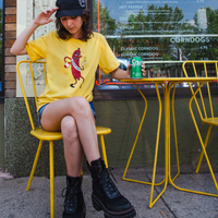 Weenie Man - Classic Cotton T-Shirt, Soft - Yellow