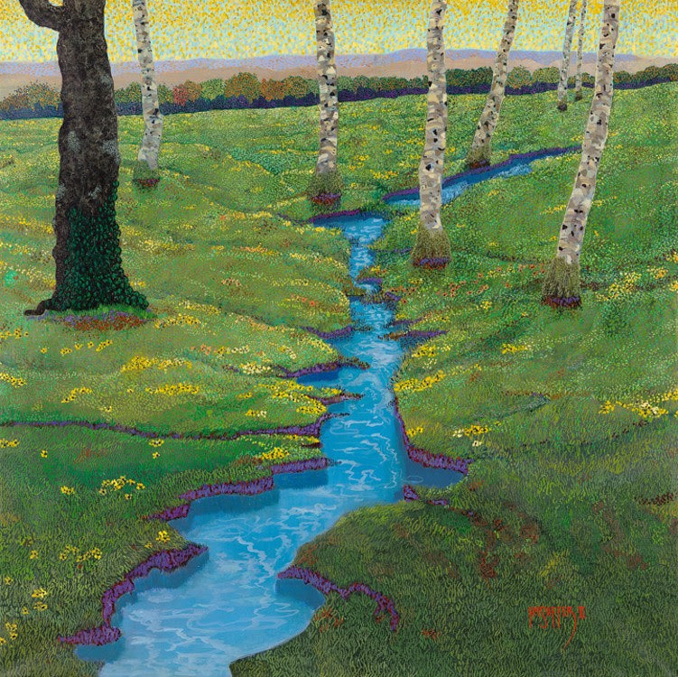 Quietly Flowing II - H. M. Saffer II