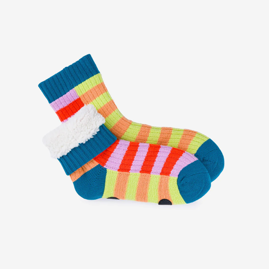 Super Stripe Knit House Socks / verloop