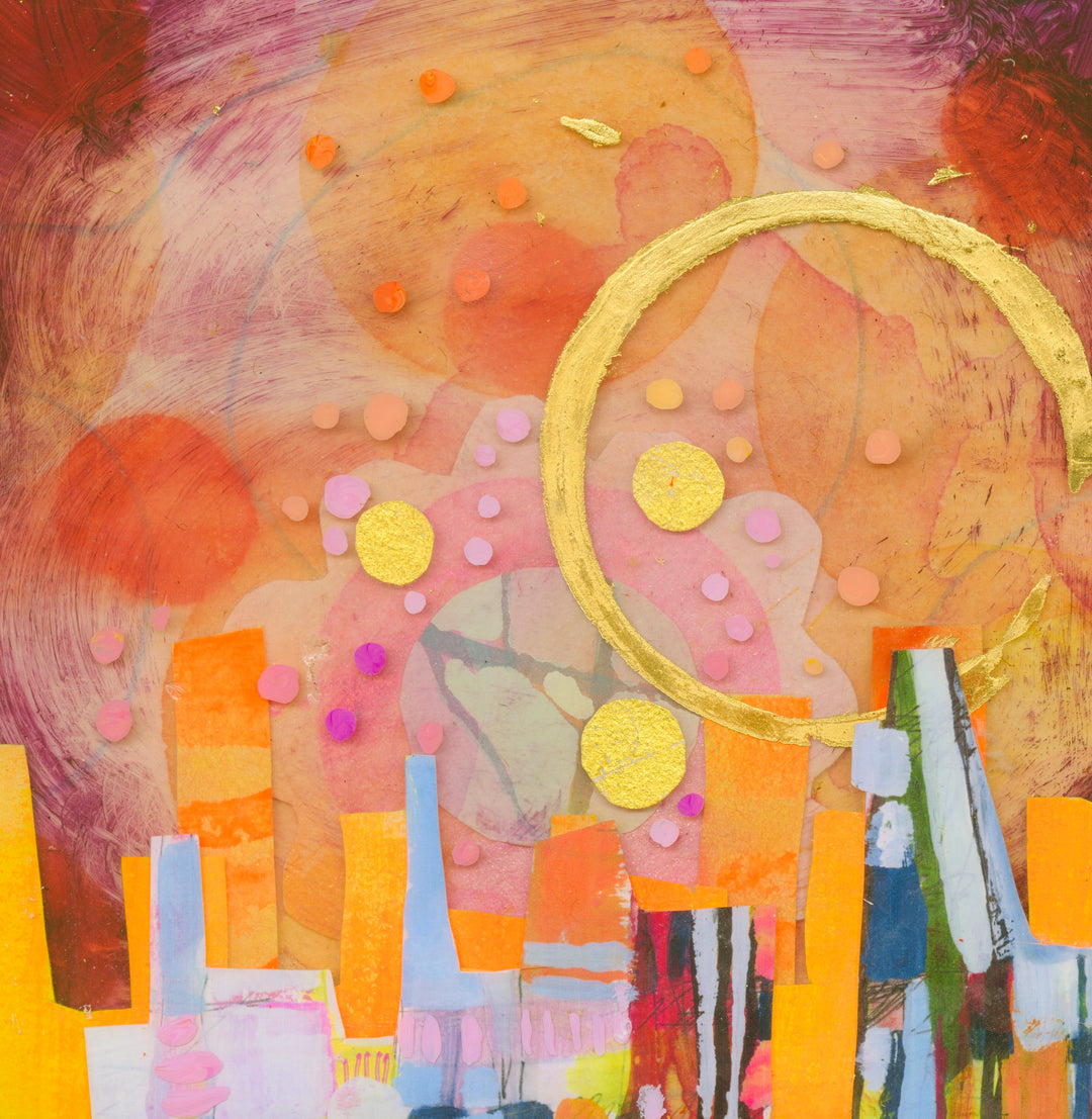 100 Steps Forward — Original Artwork by Nancy Tobin - 'In the Works' ArtPrize 2025