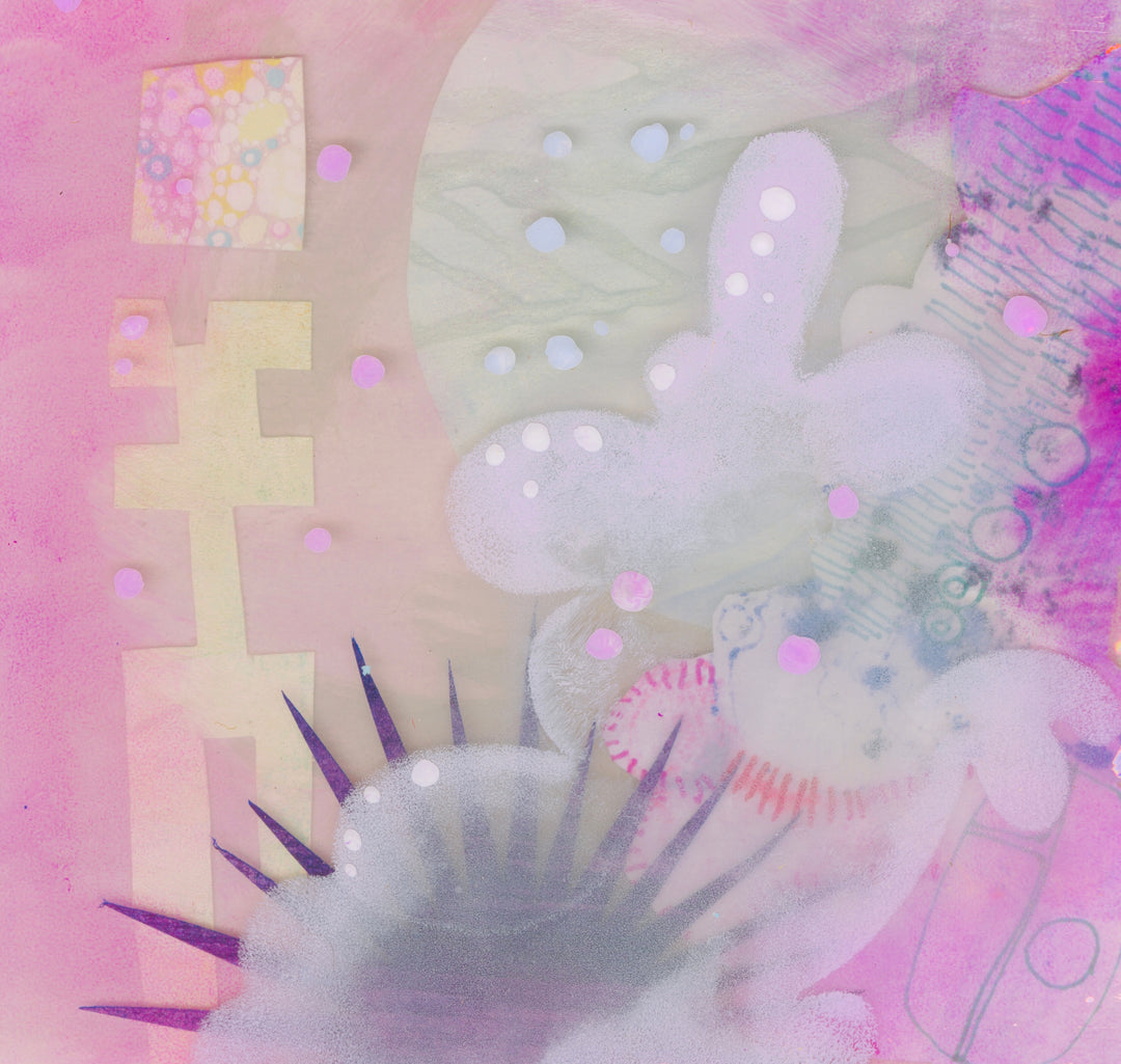 100 Steps Forward — Original Artwork by Nancy Tobin - 'In the Works' ArtPrize 2025