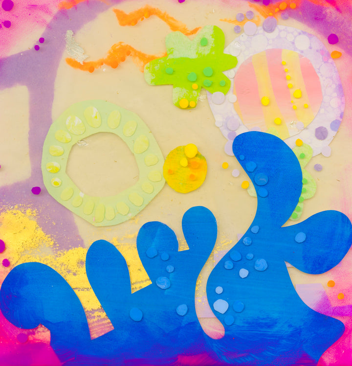 100 Steps Forward — Original Artwork by Nancy Tobin - 'In the Works' ArtPrize 2025