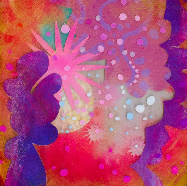 100 Steps Forward — Original Artwork by Nancy Tobin - 'In the Works' ArtPrize 2025