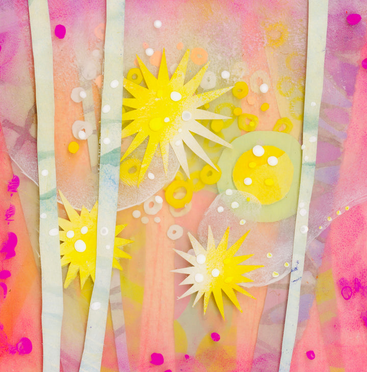 100 Steps Forward — Original Artwork by Nancy Tobin - 'In the Works' ArtPrize 2025