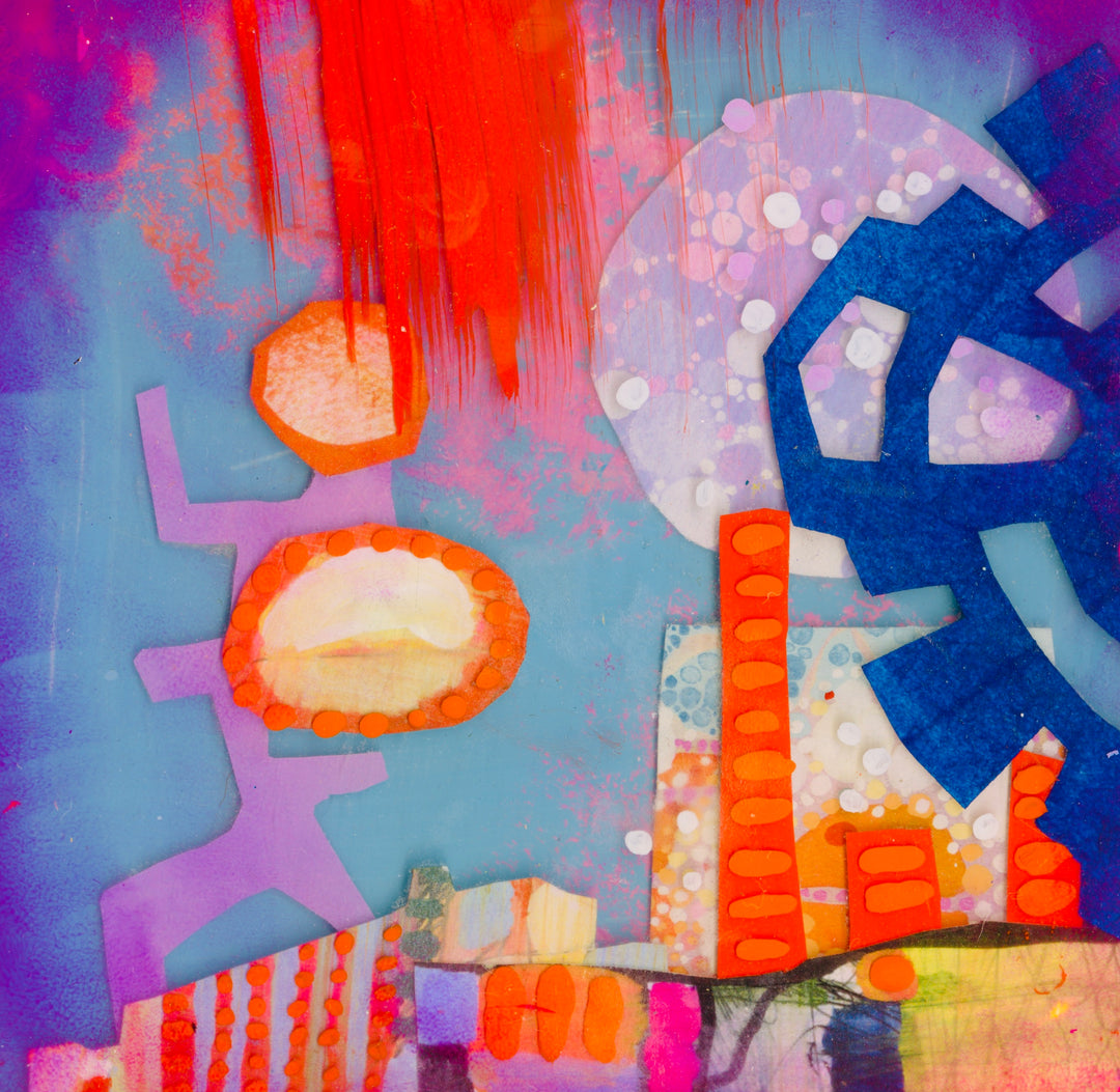 100 Steps Forward — Original Artwork by Nancy Tobin - 'In the Works' ArtPrize 2025