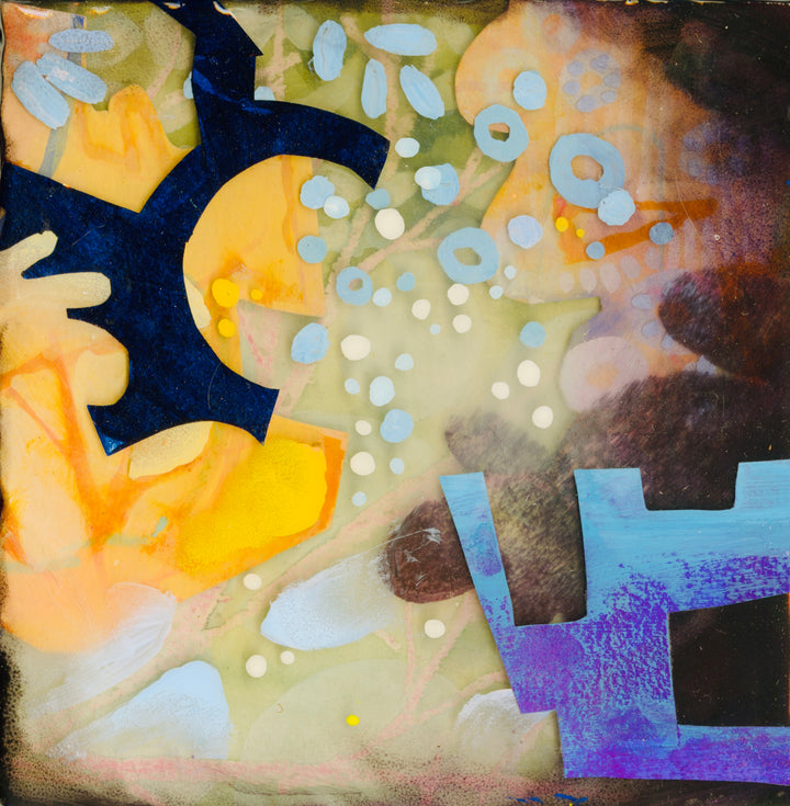 100 Steps Forward — Original Artwork by Nancy Tobin - 'In the Works' ArtPrize 2025