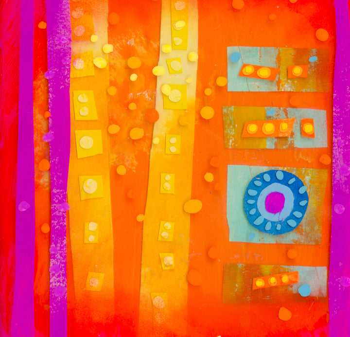 100 Steps Forward — Original Artwork by Nancy Tobin - 'In the Works' ArtPrize 2025