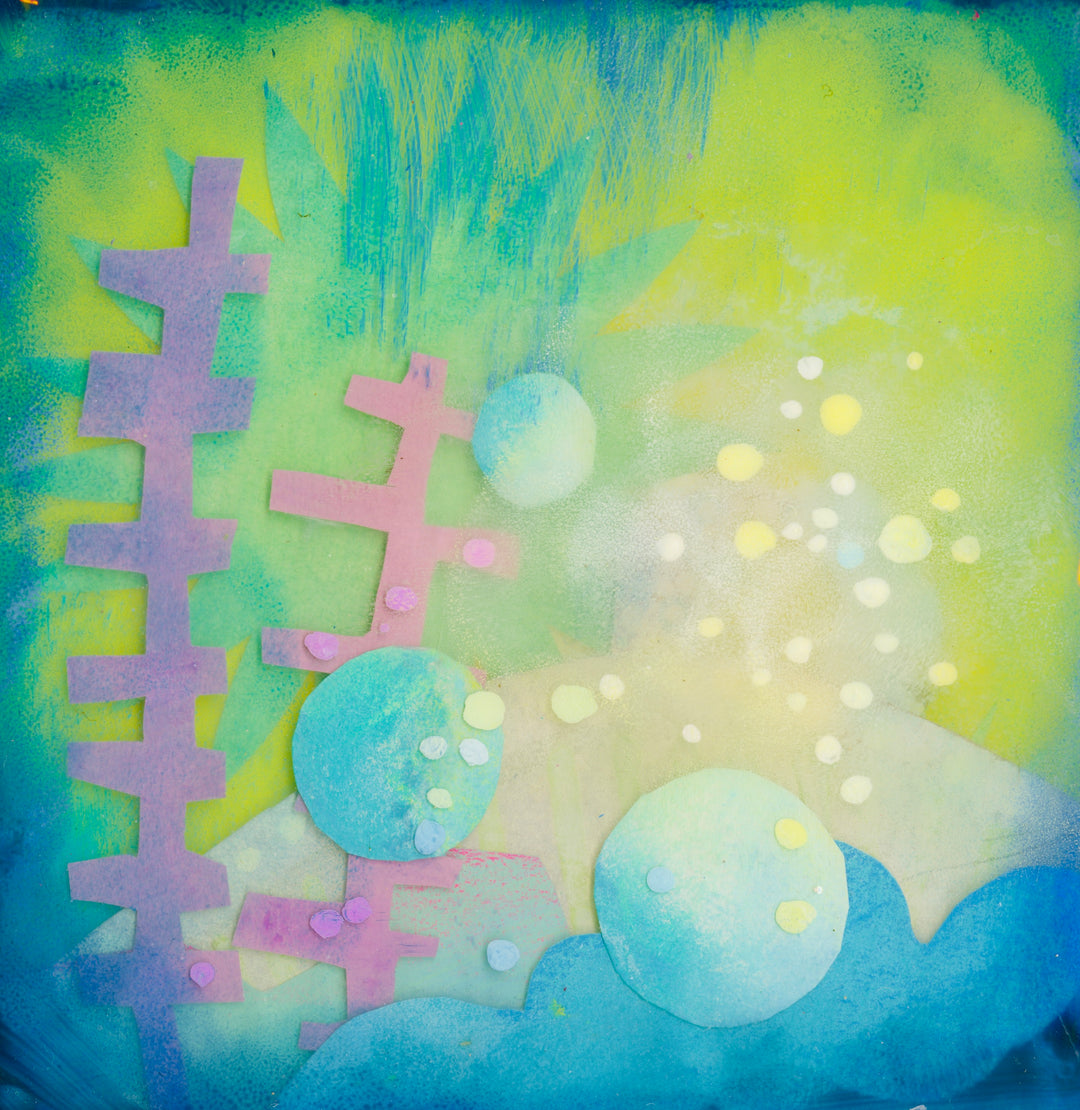 100 Steps Forward — Original Artwork by Nancy Tobin - 'In the Works' ArtPrize 2025