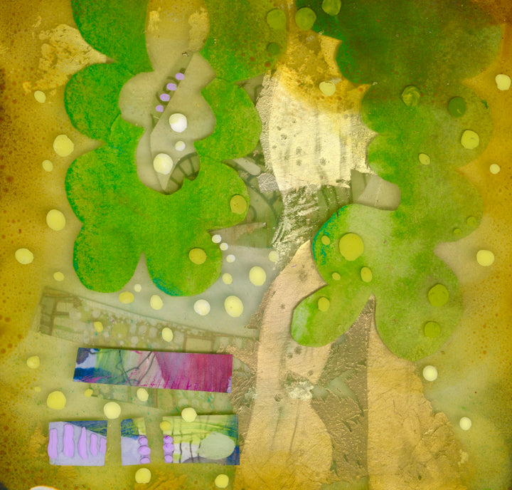 100 Steps Forward — Original Artwork by Nancy Tobin - 'In the Works' ArtPrize 2025