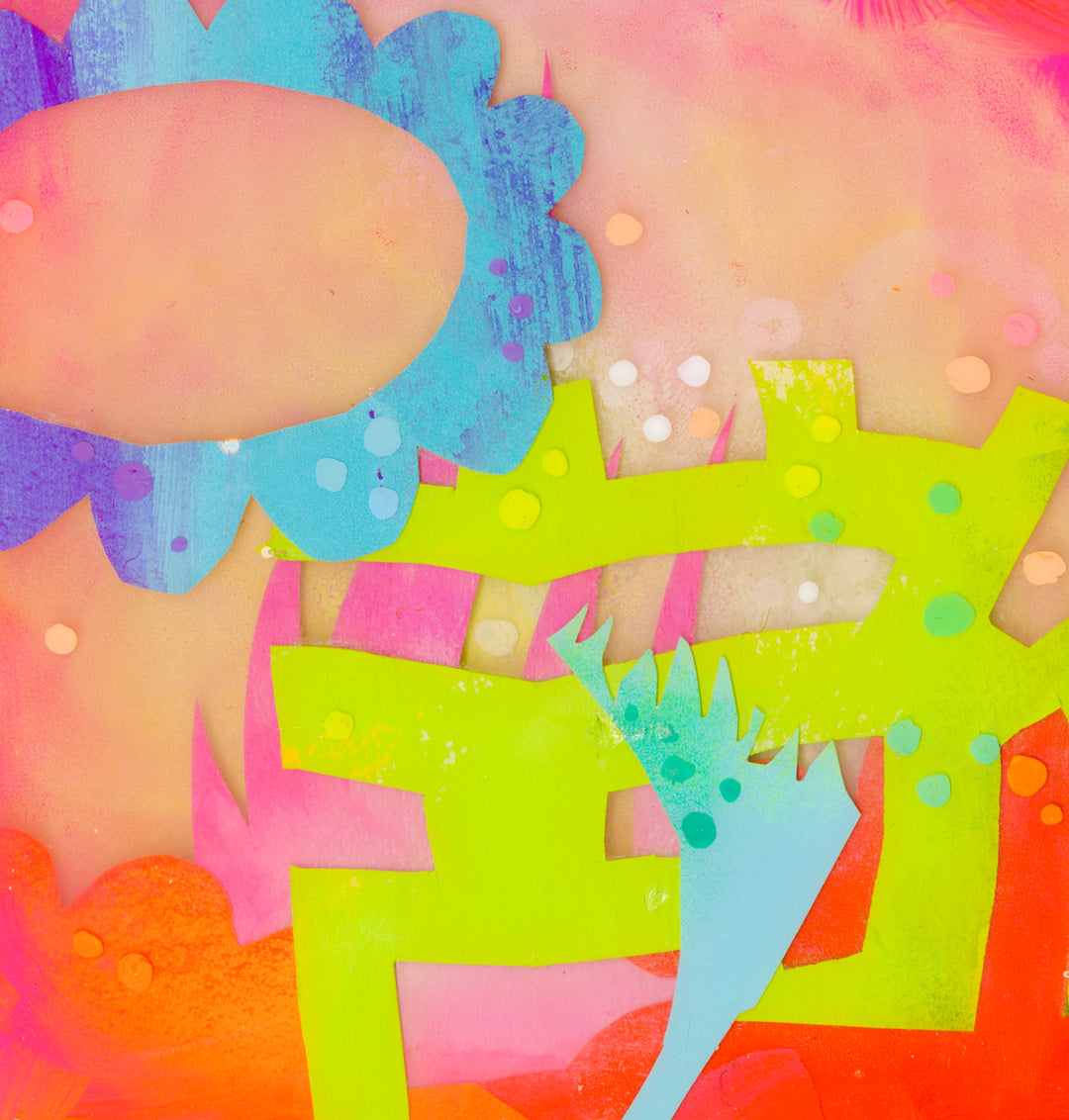 100 Steps Forward — Original Artwork by Nancy Tobin - 'In the Works' ArtPrize 2025