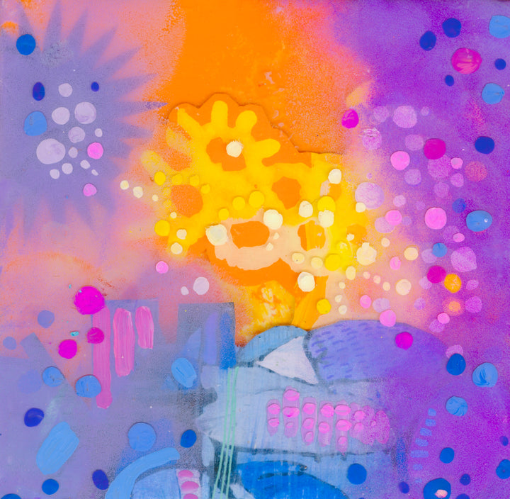 100 Steps Forward — Original Artwork by Nancy Tobin - 'In the Works' ArtPrize 2025