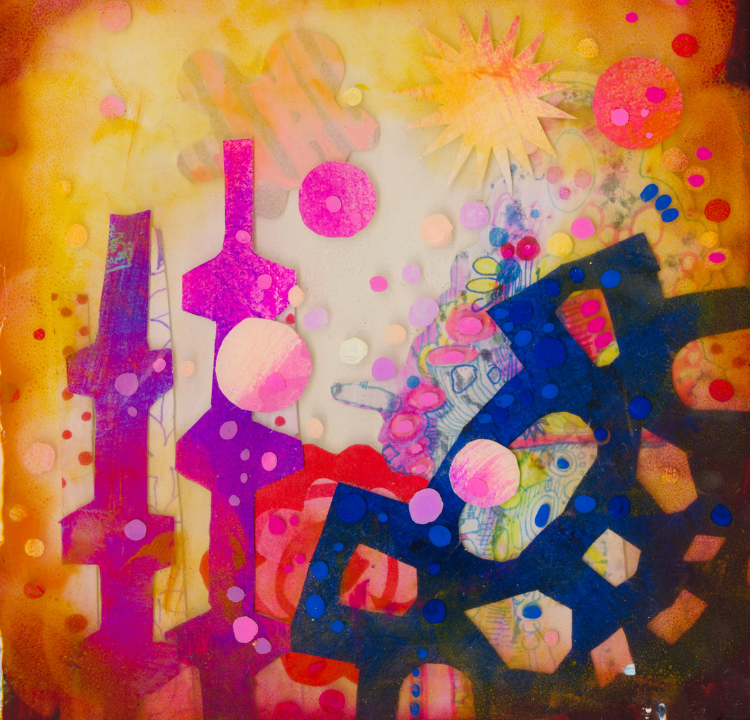 100 Steps Forward — Original Artwork by Nancy Tobin - 'In the Works' ArtPrize 2025