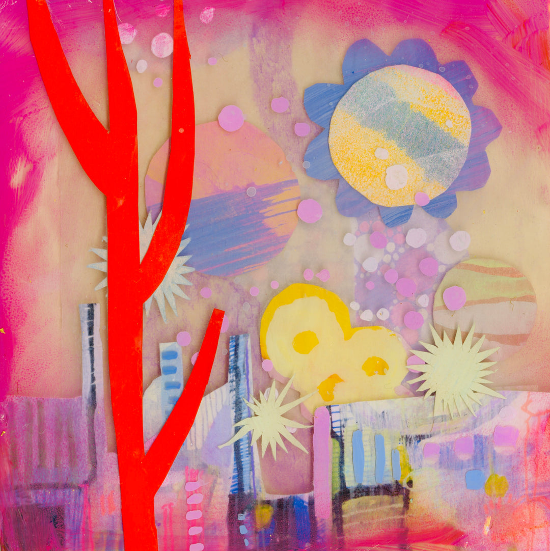 100 Steps Forward — Original Artwork by Nancy Tobin - 'In the Works' ArtPrize 2025