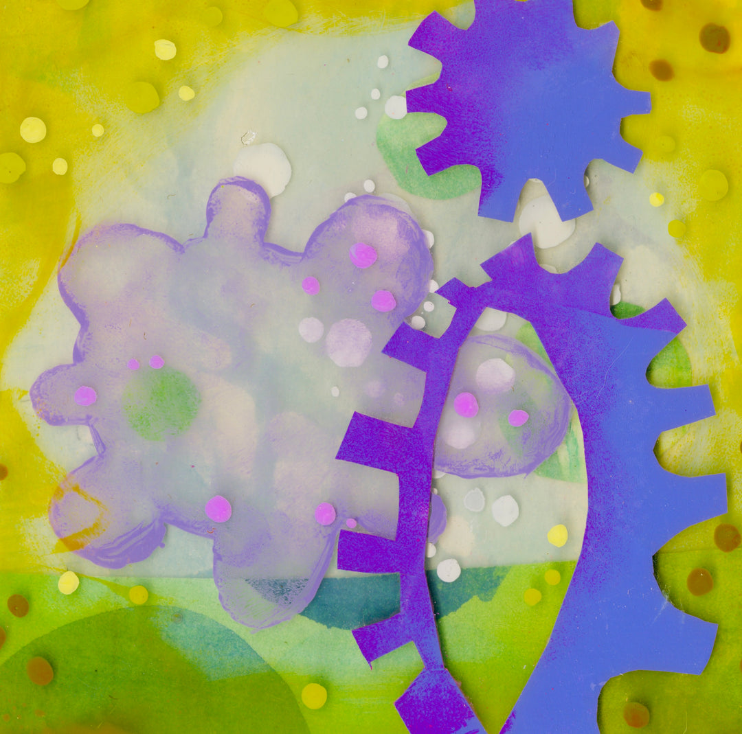 100 Steps Forward — Original Artwork by Nancy Tobin - 'In the Works' ArtPrize 2025