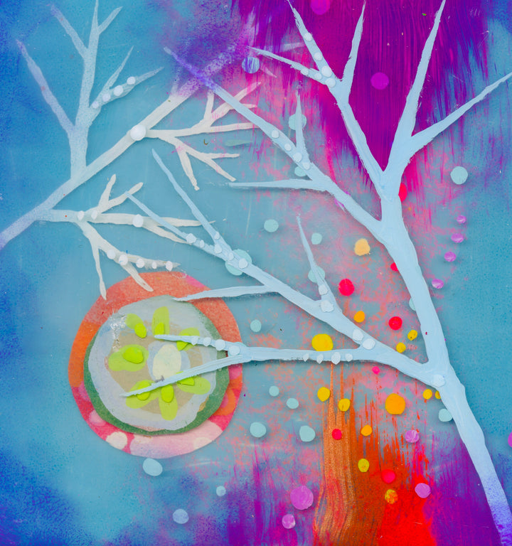 100 Steps Forward — Original Artwork by Nancy Tobin - 'In the Works' ArtPrize 2025