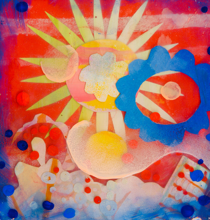 100 Steps Forward — Original Artwork by Nancy Tobin - 'In the Works' ArtPrize 2025