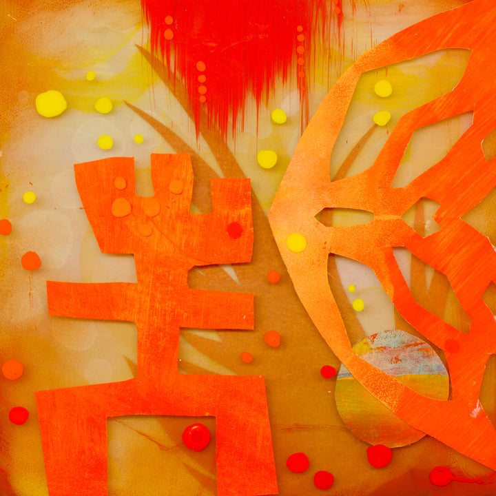 100 Steps Forward — Original Artwork by Nancy Tobin - 'In the Works' ArtPrize 2025