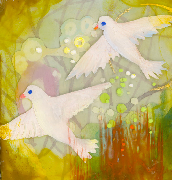 100 Steps Forward — Original Artwork by Nancy Tobin - 'In the Works' ArtPrize 2025