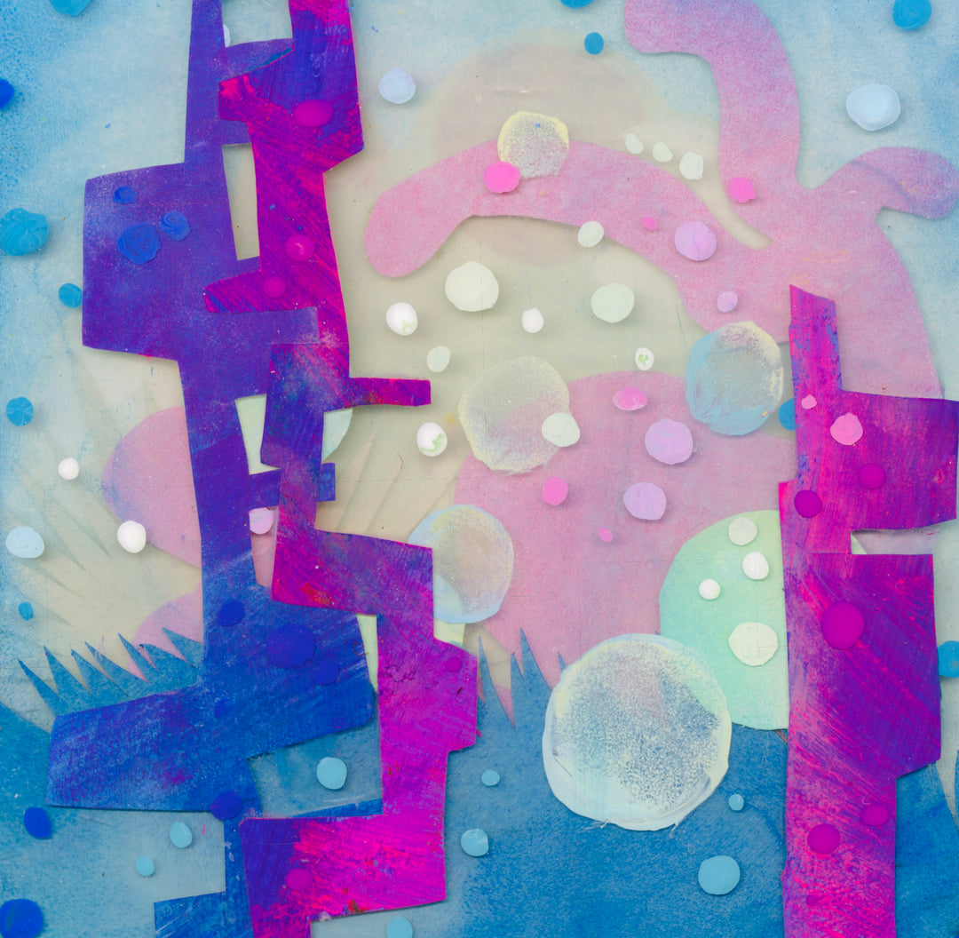 100 Steps Forward — Original Artwork by Nancy Tobin - 'In the Works' ArtPrize 2025