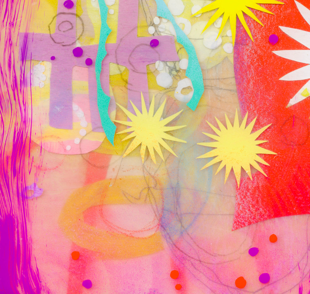 100 Steps Forward — Original Artwork by Nancy Tobin - 'In the Works' ArtPrize 2025