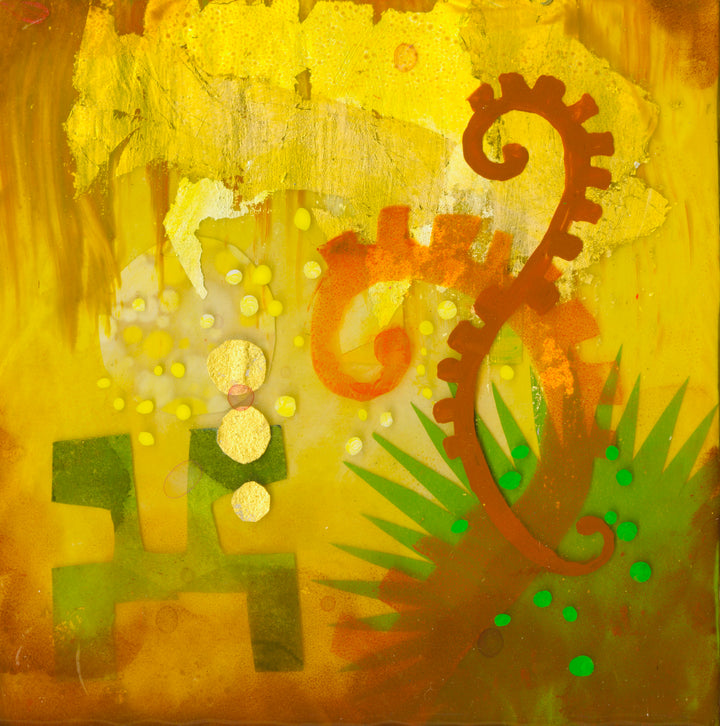 100 Steps Forward — Original Artwork by Nancy Tobin - 'In the Works' ArtPrize 2025