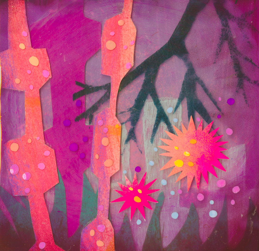 100 Steps Forward — Original Artwork by Nancy Tobin - 'In the Works' ArtPrize 2025