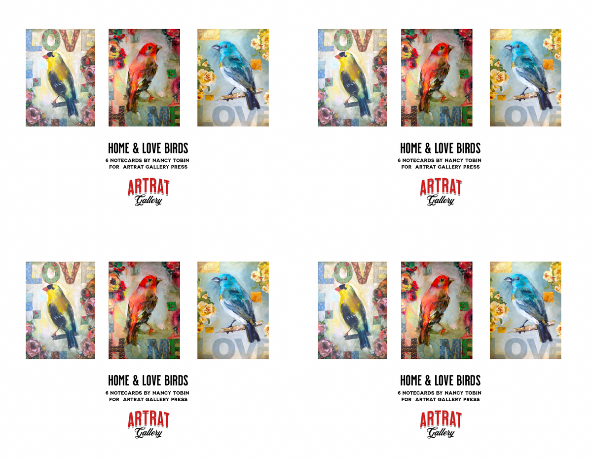 HOME & LOVE  - Notecard 6 Pack