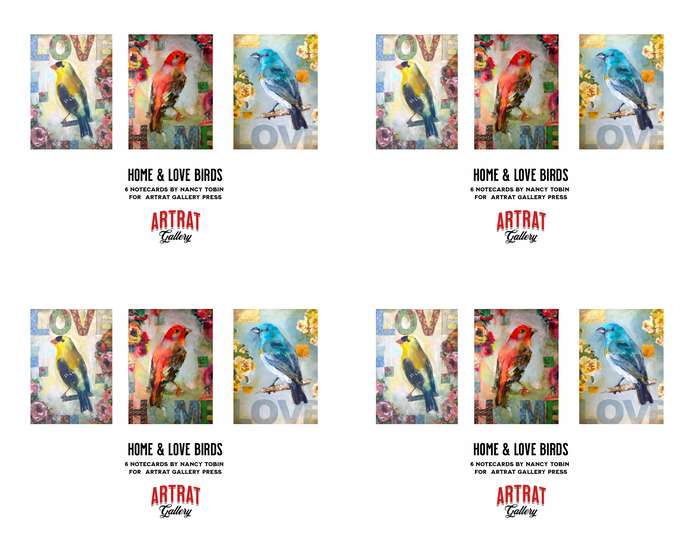 HOME & LOVE  - Notecard 6 Pack