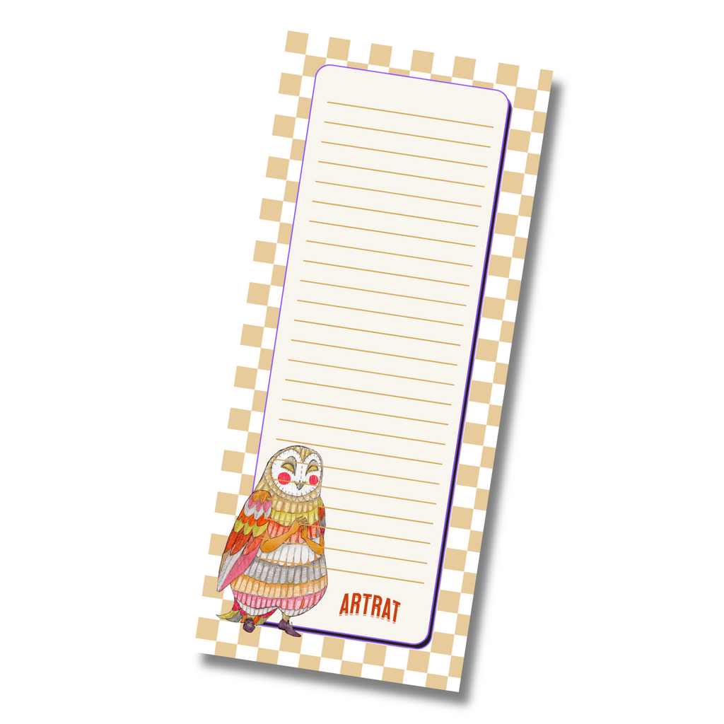 Miss Owl Notepad (As Is) | ArtRat Gallery