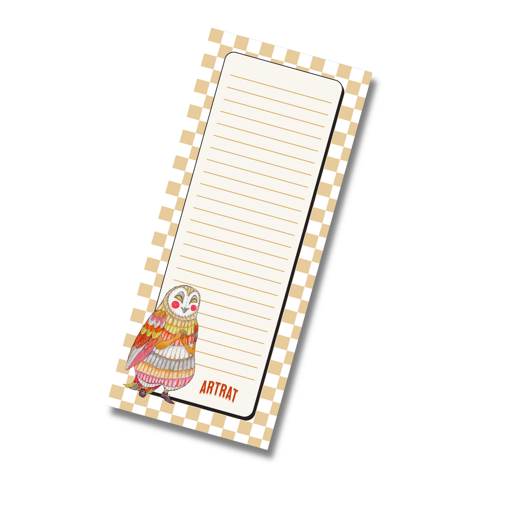 Miss Owl Notepad (As Is) | ArtRat Gallery