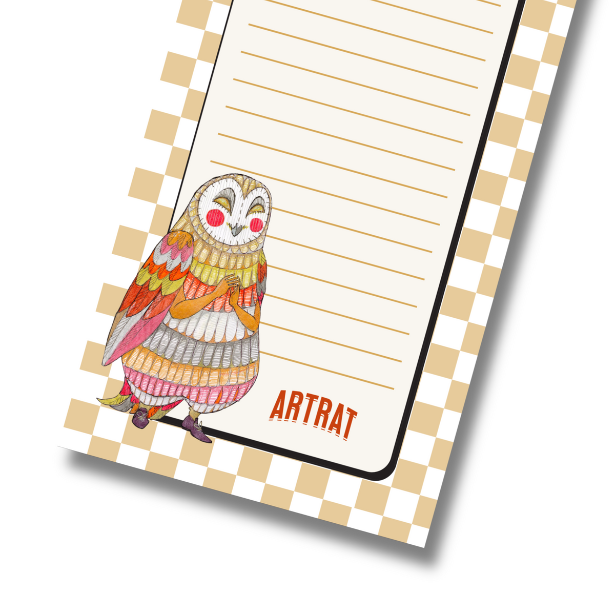 Owl Lady Notepad