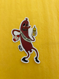 Weenie Man Waterproof Vinyl Sticker