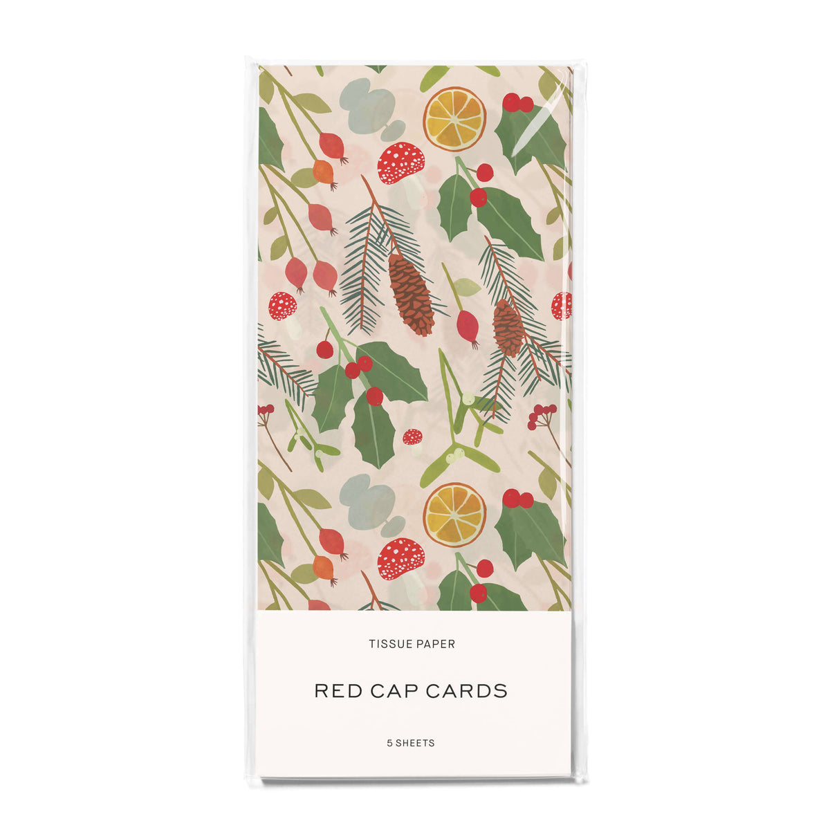Holiday Greens tissue paper