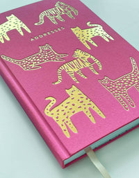 Wild Cats (Pink) Address Book