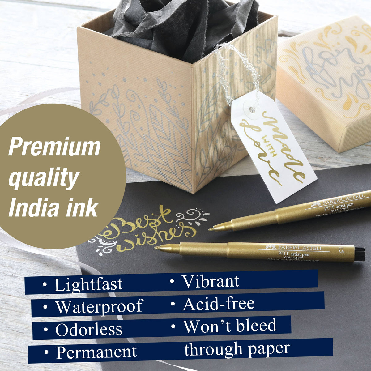 Pitt Artist Pen Metallic Colors Open Stock