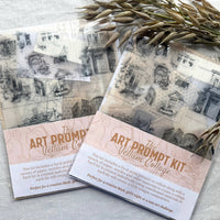 Collage Prompt Kit, Mixed Media Art Kit- Architecture