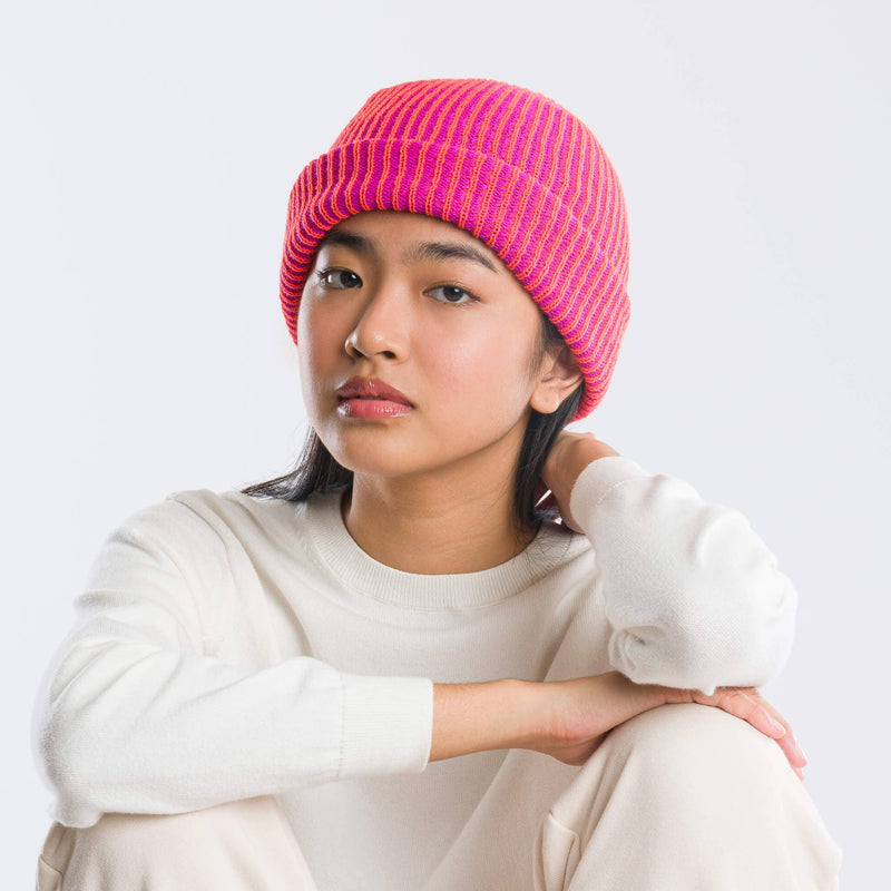 Simple Rib Knit Beanie / Many Colors to Choose From