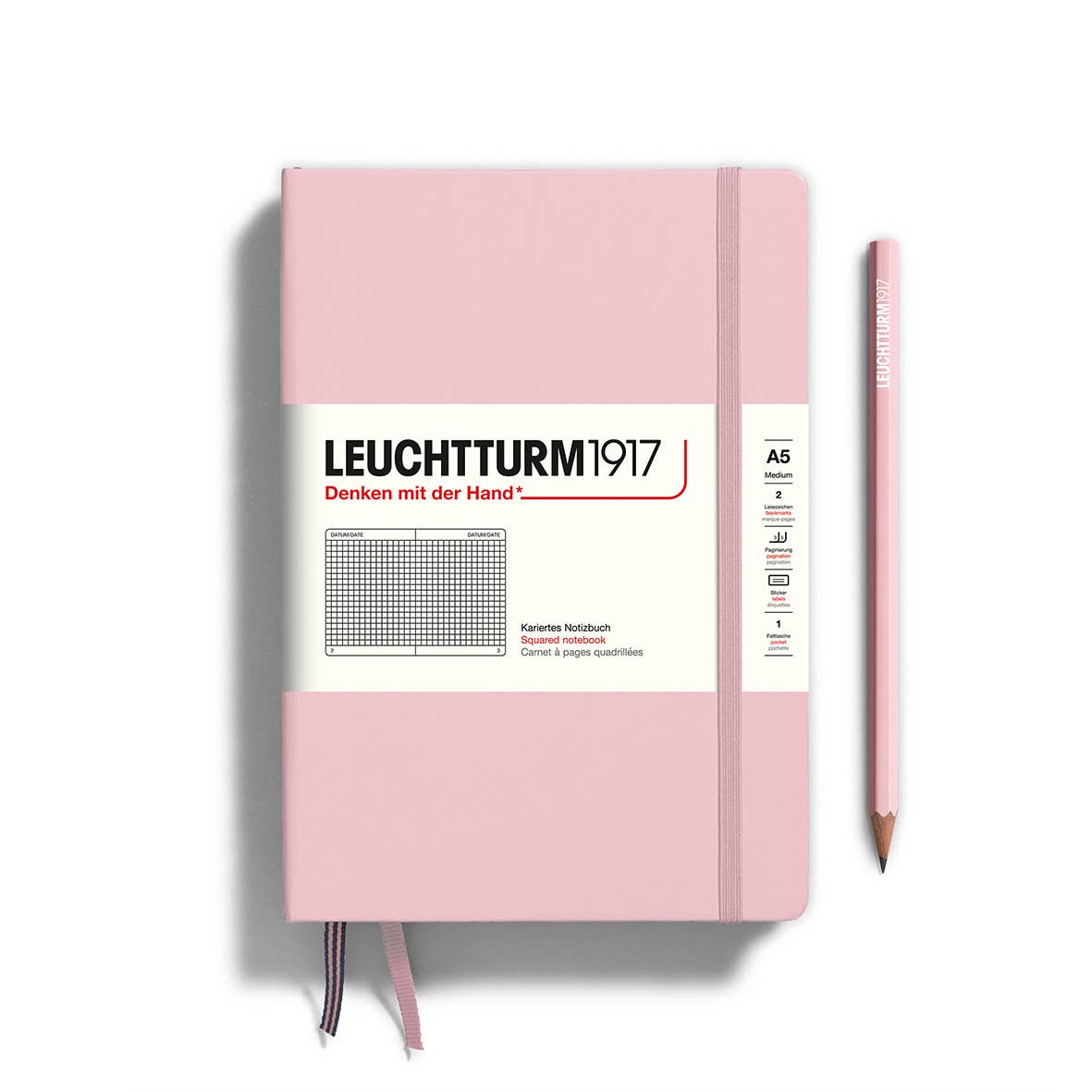 Notebooks - Medium (A5): Navy / Hardcover / Ruled