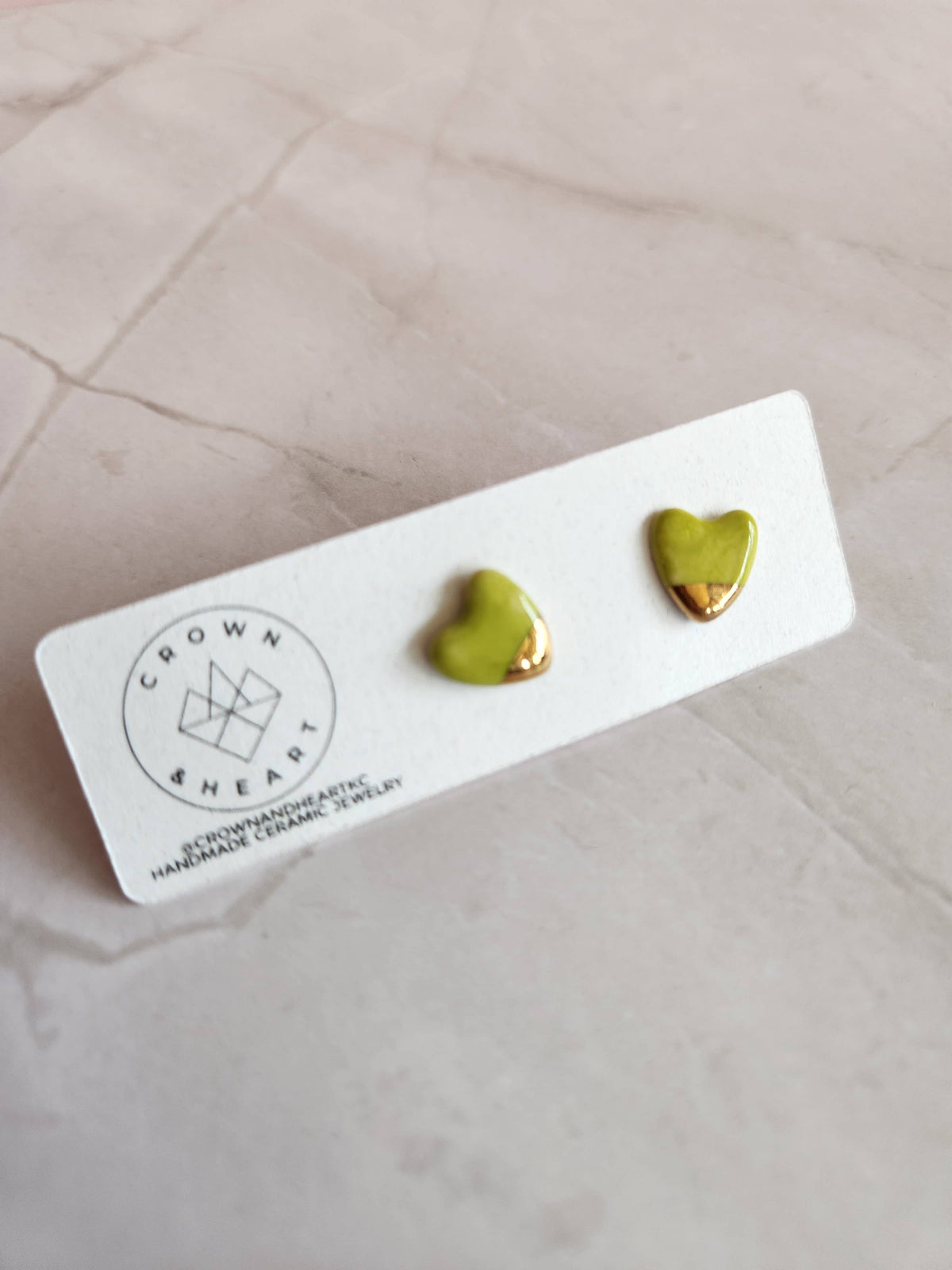 Heart Stud Earrings
