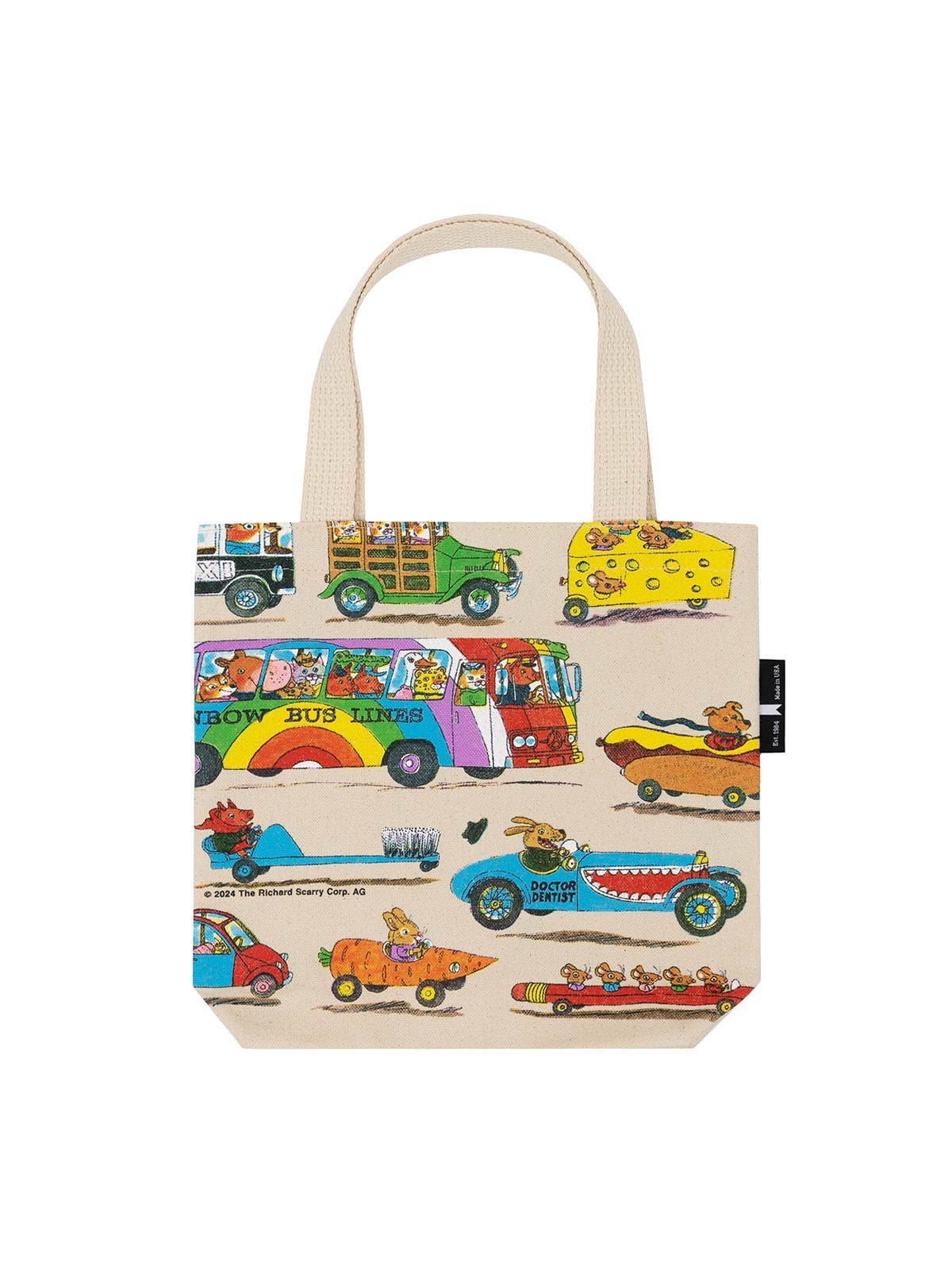 Cars and Trucks Mini Tote