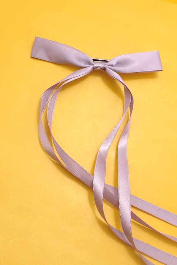 Hair Bow Clip - Long Playful Bows - Great Gift for Daughter, Sister, Friend