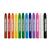 Body Doodlers Face & Body Crayons - Set of 12 Colors