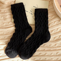 Candy Color Warm & Cozy Knit Socks