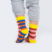 Super Stripe Knit House Socks