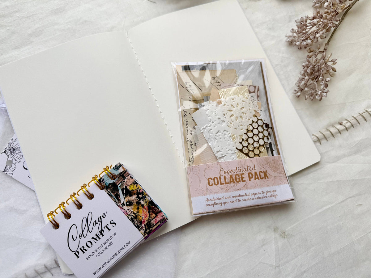 Collage Kit, Paper Crafts, Art Related Gift