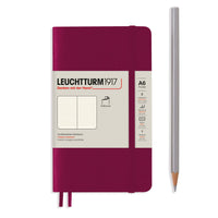 Leuchtturm 1917 A6 Softcover Pocket Sketchbooks - Dotted, Ruled - Various Colors